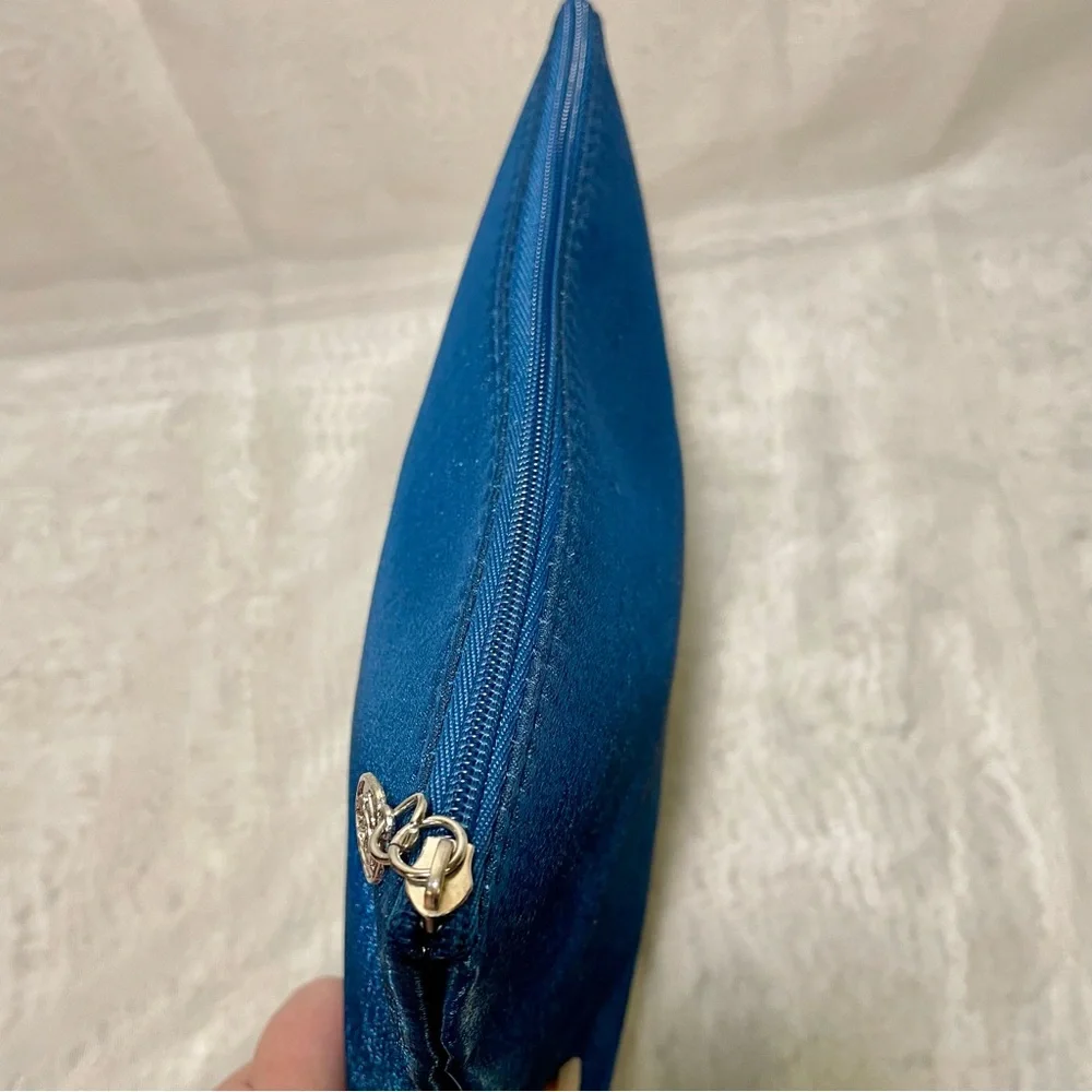 Lancome Elegant Blue Cosmetic Bag